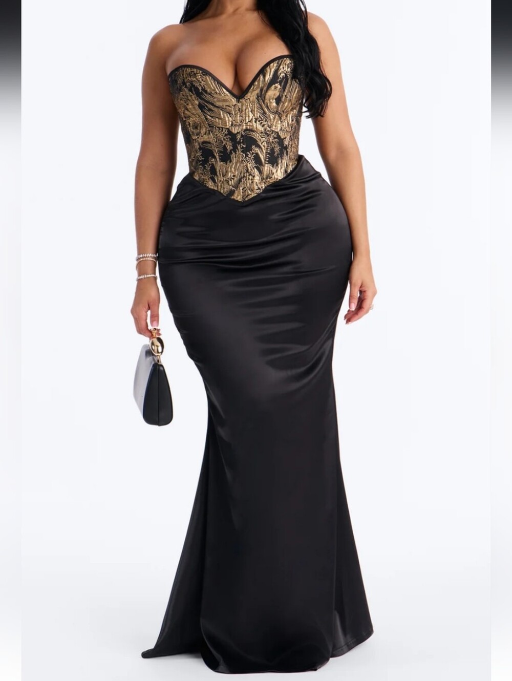 Corset Gown Maxi Dress